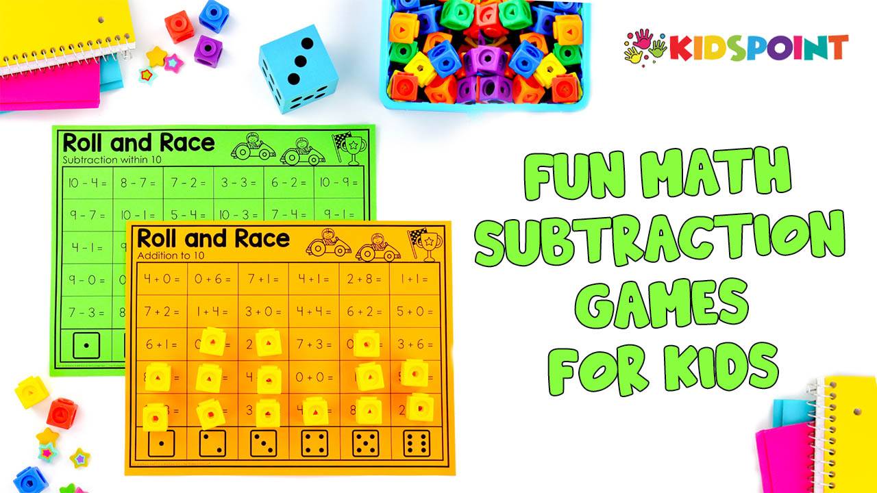 Fun Math Subtraction Games for Kids