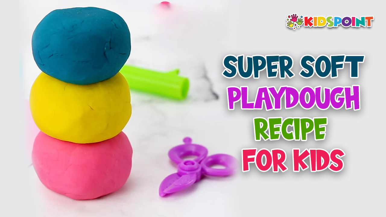 Super Soft Playdough Recipe for Kids