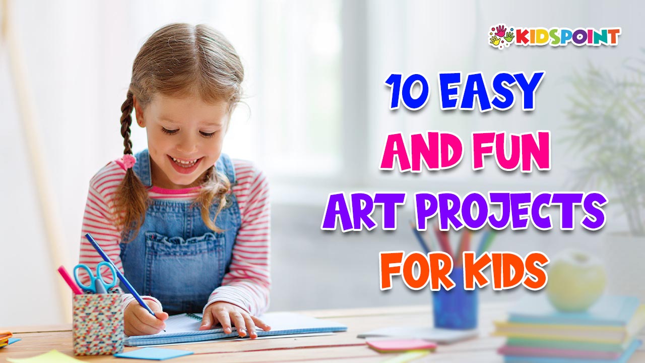 10 easy and fun art projects for kids