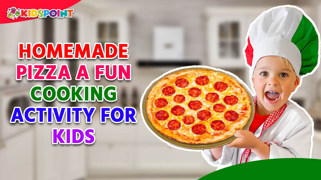 homemade pizza a fun cooking activity for kids