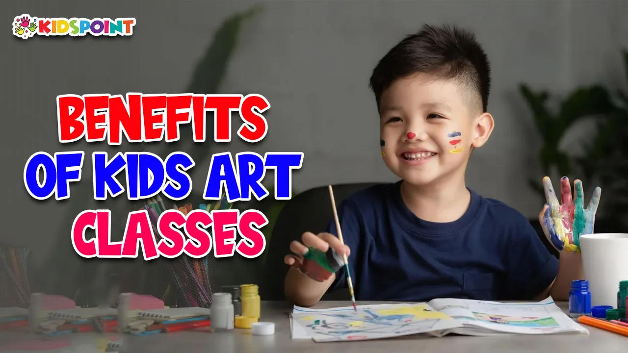 benefits of kids art classes nurturing creativity and self-expression!