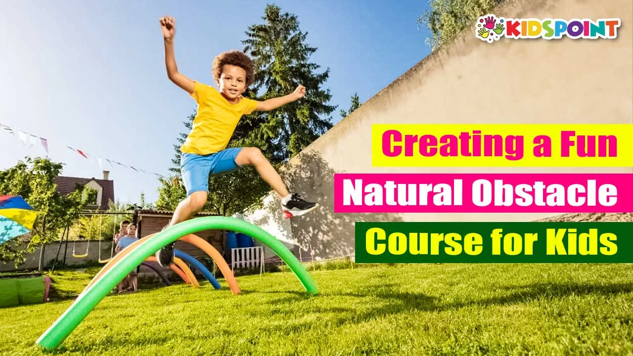 creating a fun natural obstacle course for kids