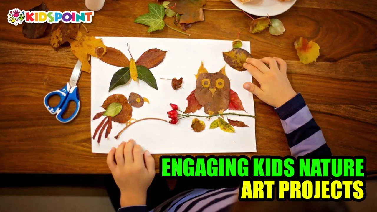 engaging kids nature art projects