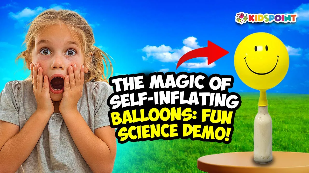 the magic of self-inflating balloons fun science demo!