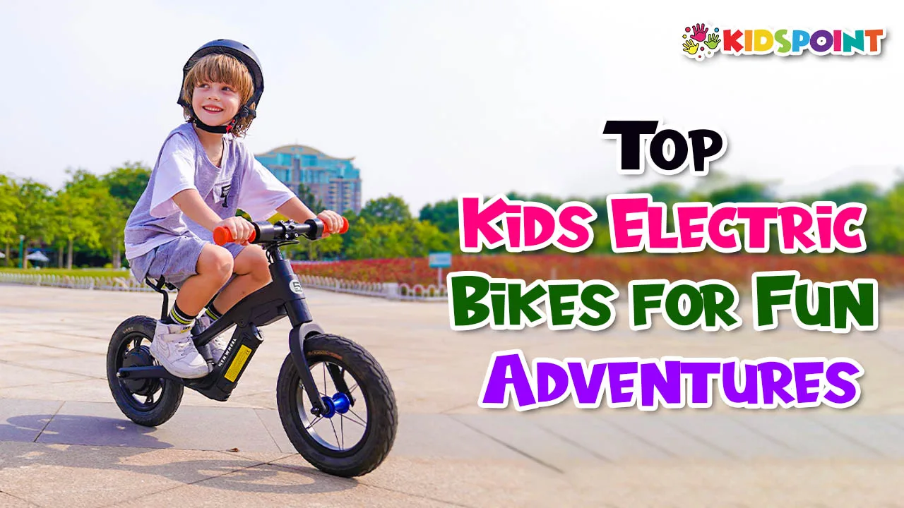 top kids' electric bikes for fun adventures