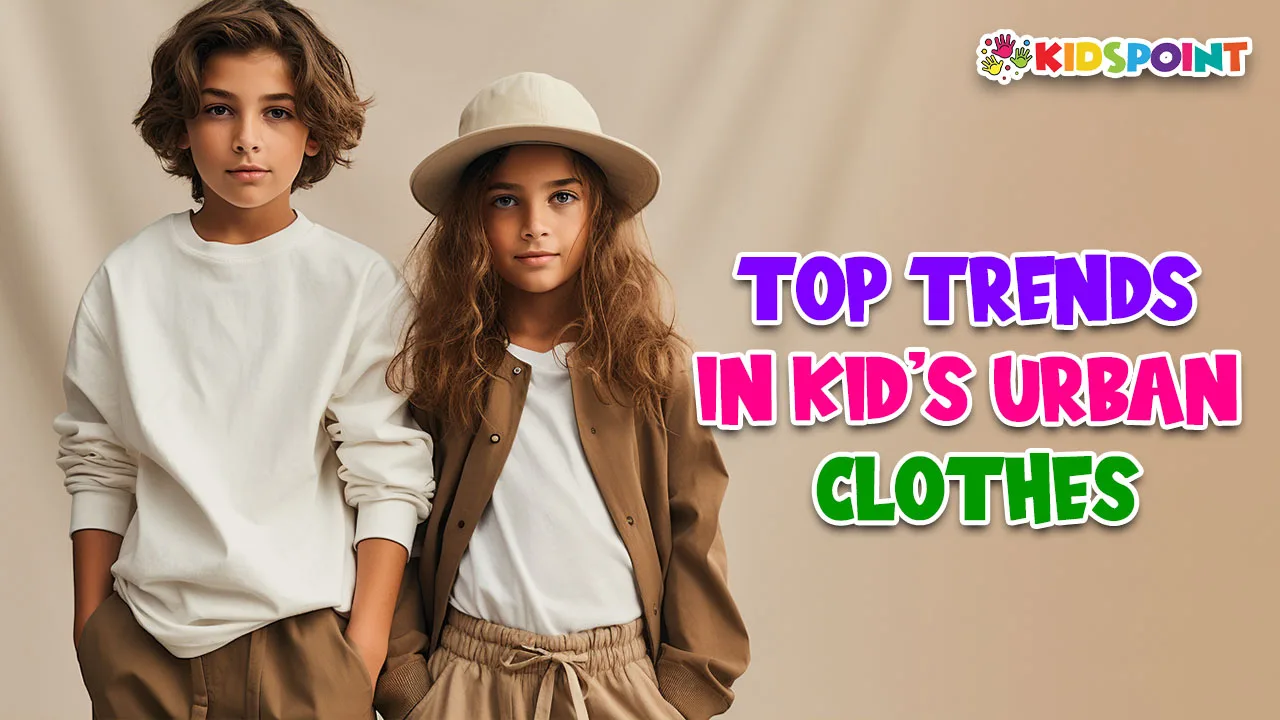 top trends in kids' urban clothes for 2024