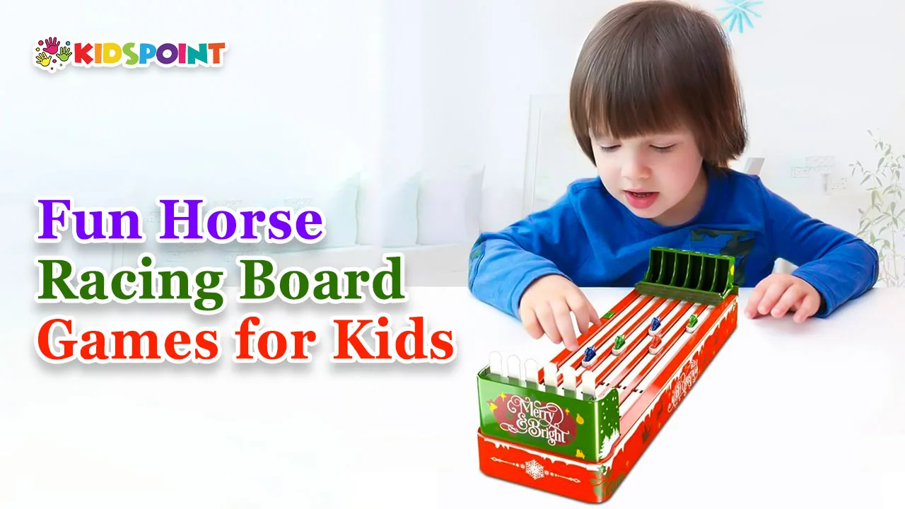 fun horse racing board games for kids