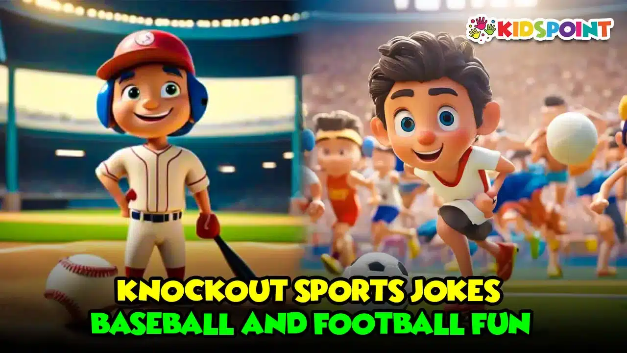 knockout sports jokes baseball and football fun!