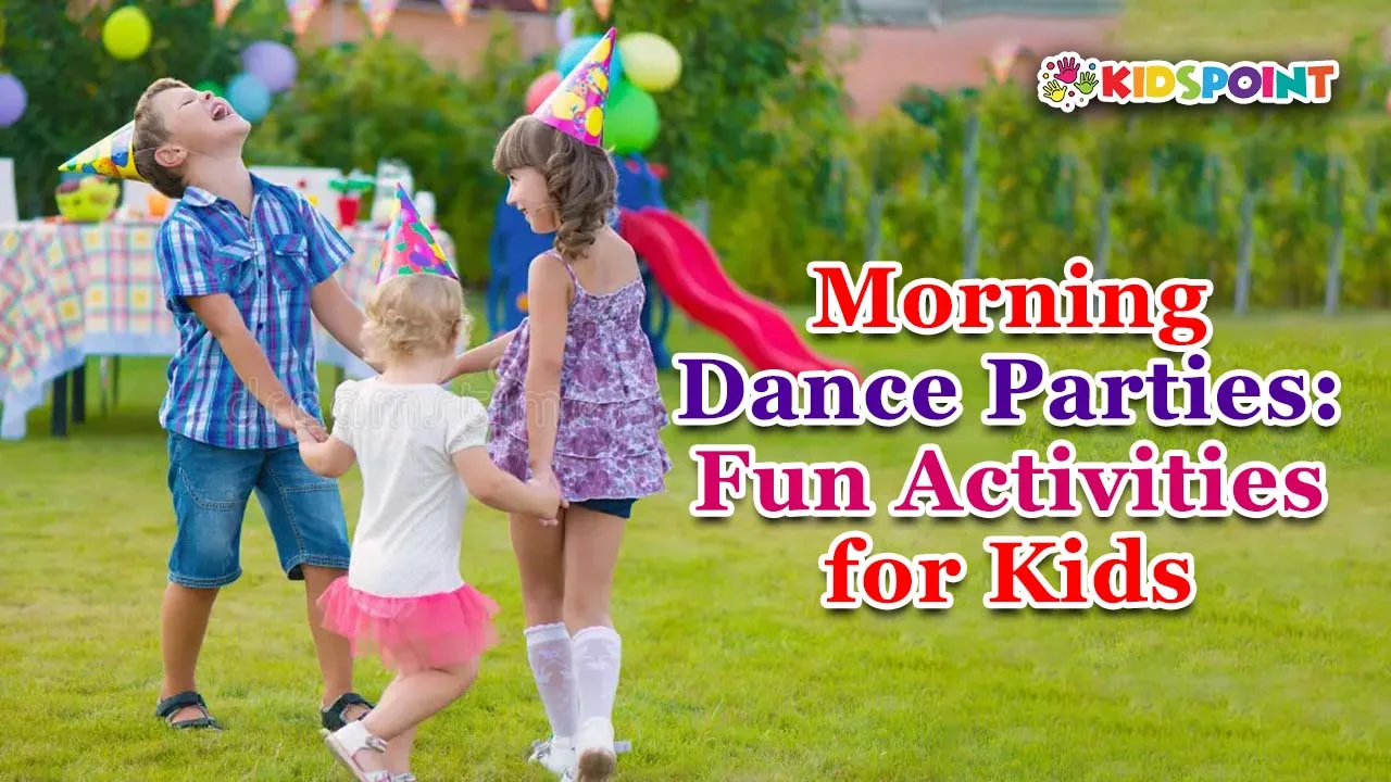 morning dance parties fun activities for kids