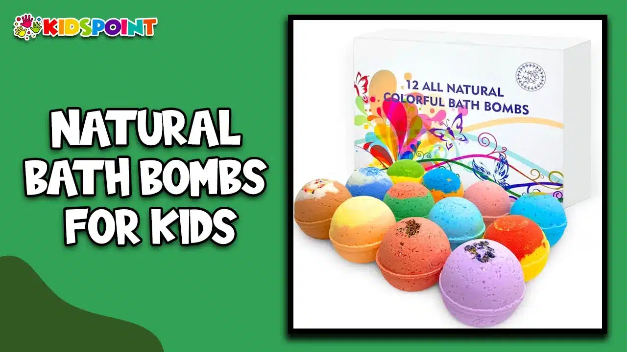 natural bath bombs for kids safe, fun, and soothing