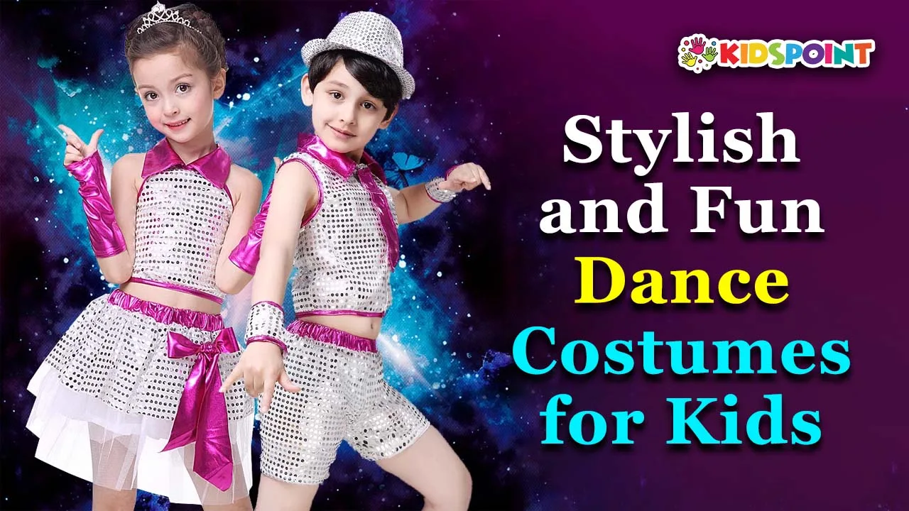 stylish and fun dance costumes for kids