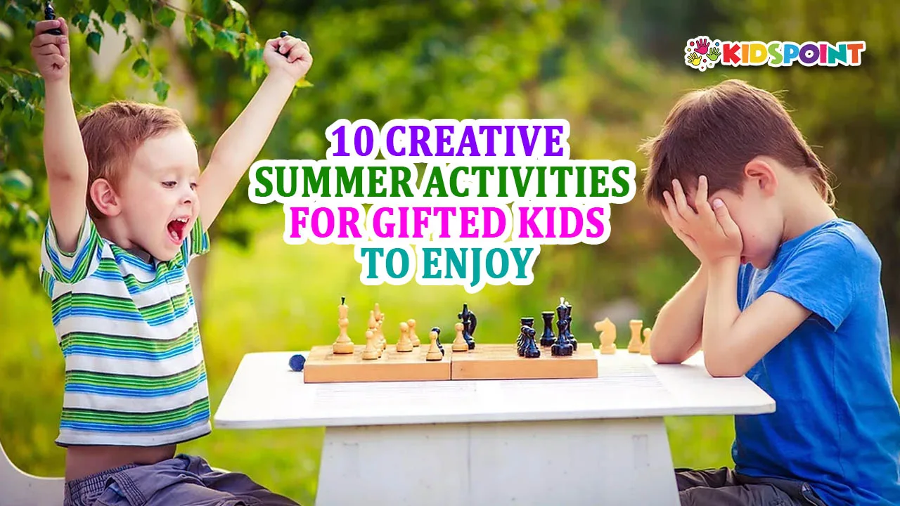 10 creative summer activities for gifted kids to enjoy