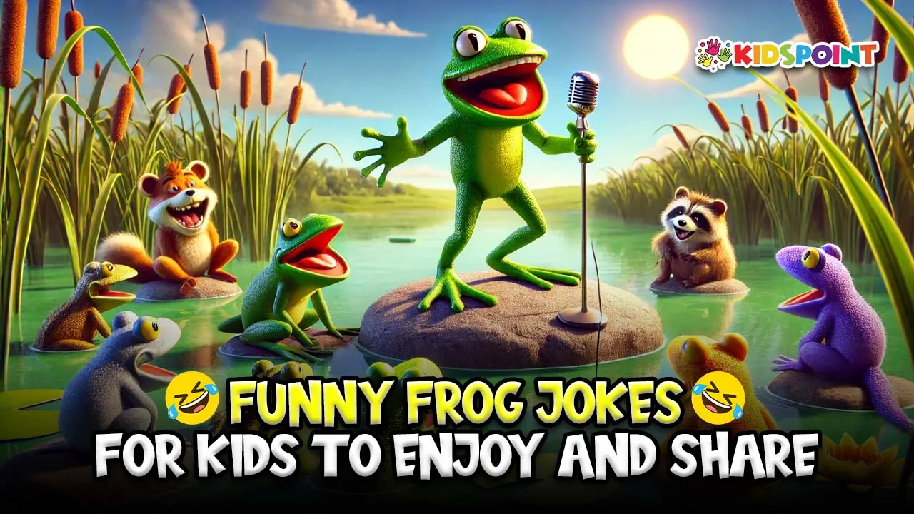 funny frog jokes for kids to enjoy and share