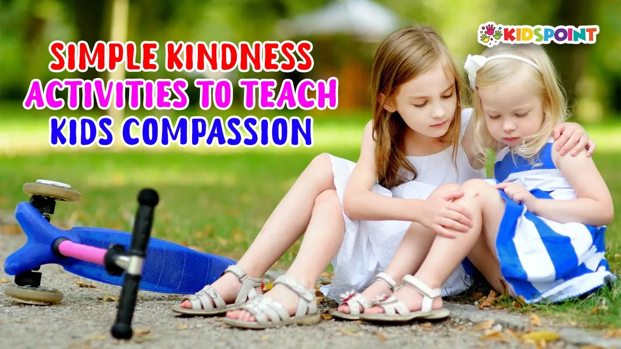 simple kindness activities to teach kids compassion