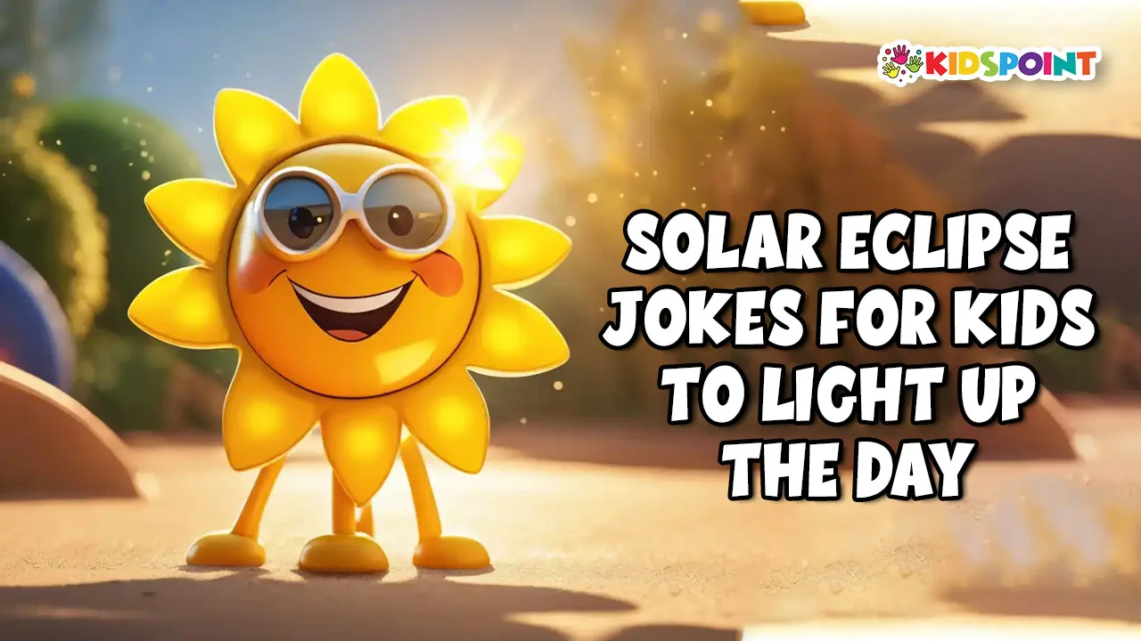 solar eclipse jokes for kids to light up the day