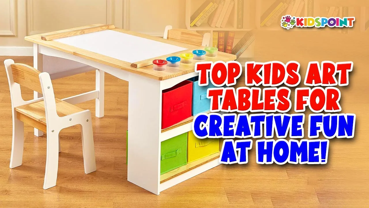 top kids art tables for creative fun at home!