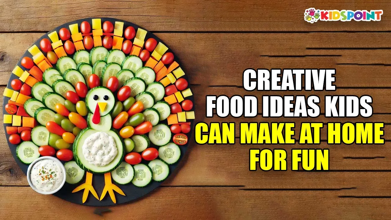 creative food ideas kids can make at home for fun