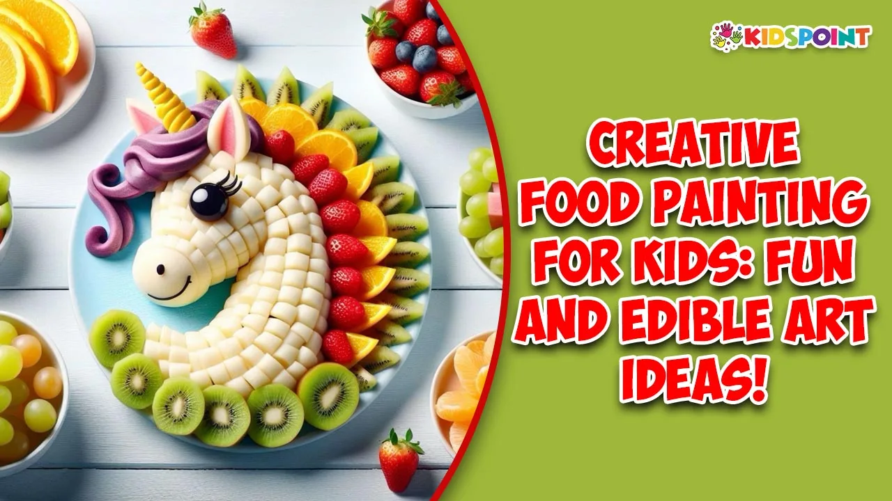 creative food painting for kids fun and edible art ideas!