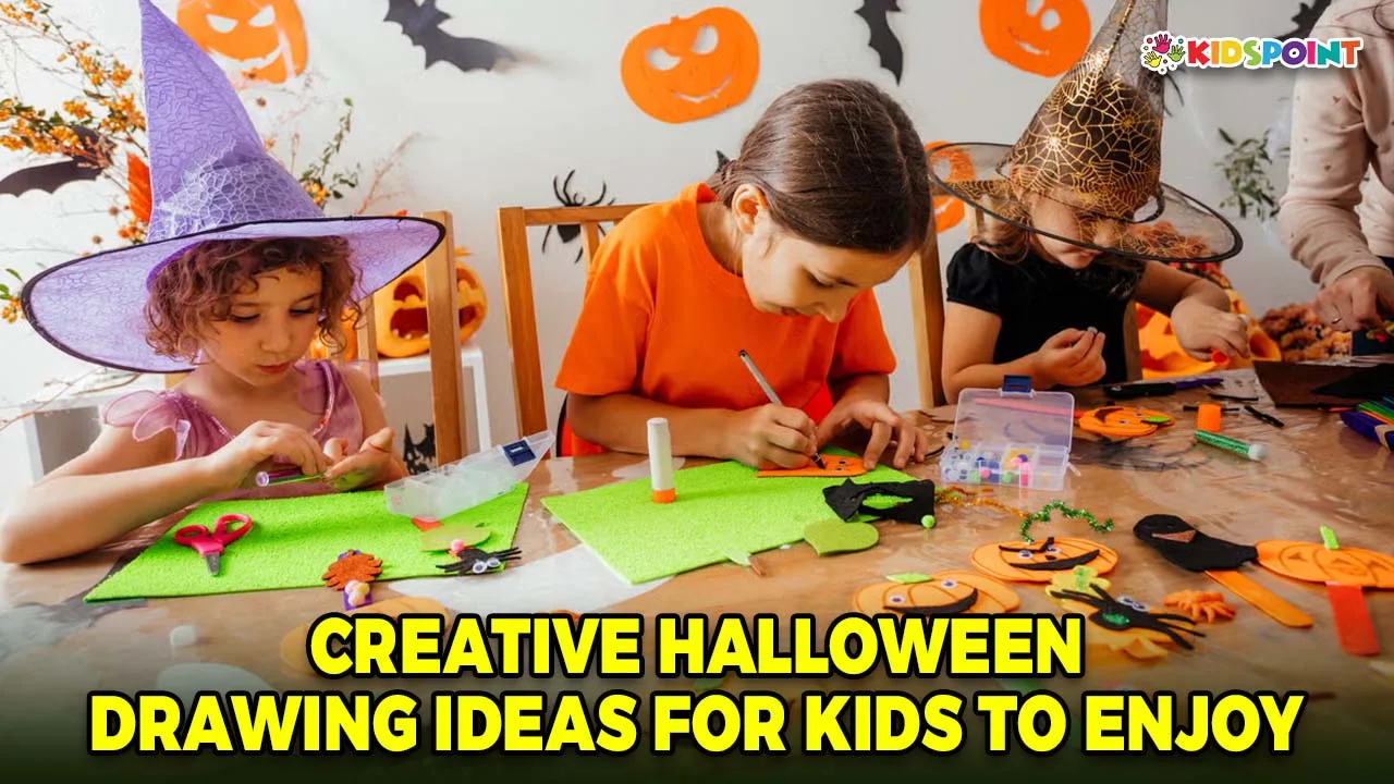 creative halloween drawing ideas for kids to enjoy