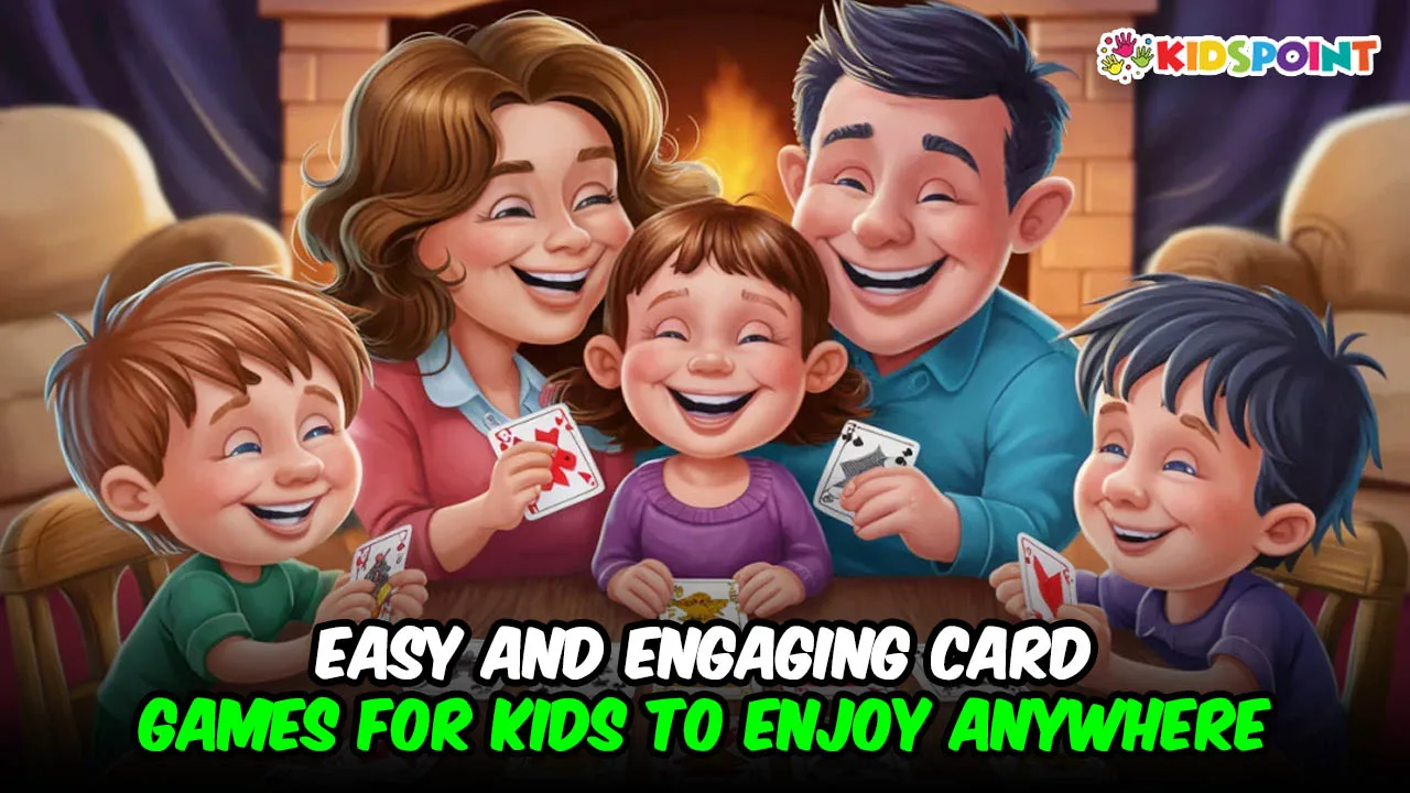 easy and engaging card games for kids to enjoy anywhere