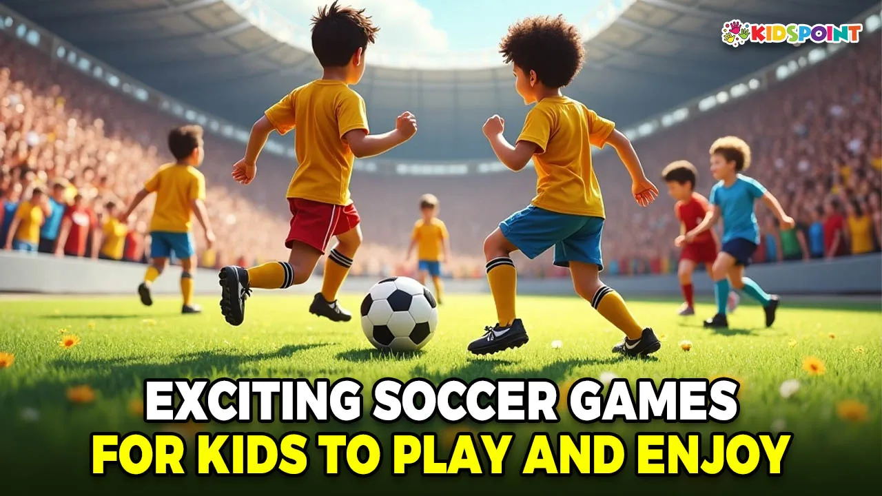 exciting soccer games for kids to play and enjoy