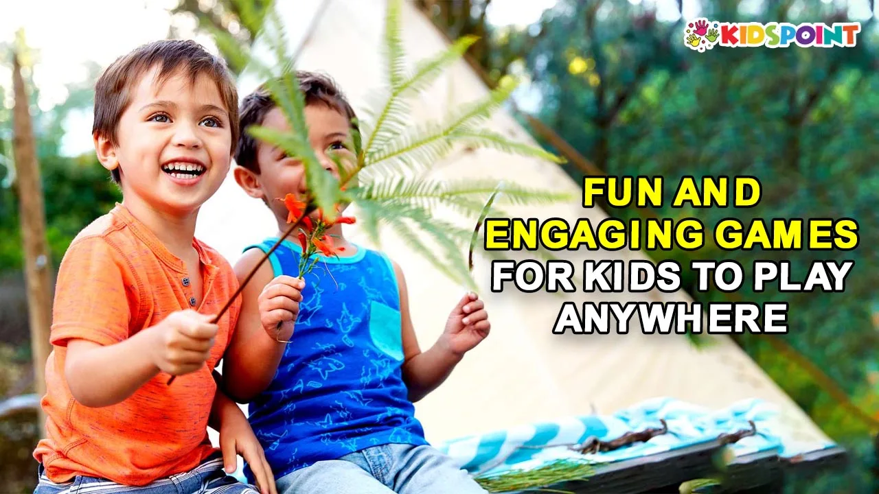 fun and engaging games for kids to play anywhere