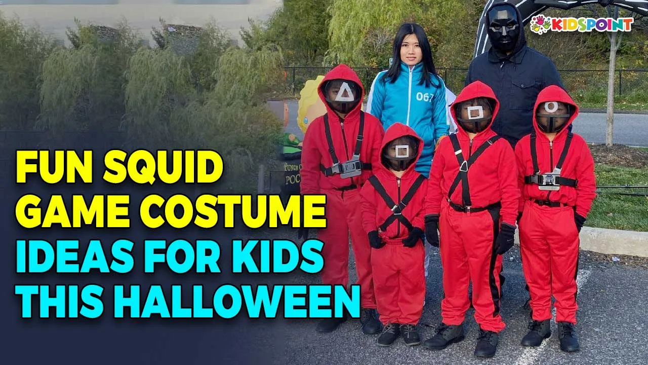 fun squid game costume ideas for kids this halloween