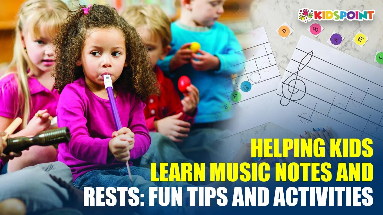 helping kids learn music notes and rests fun tips and activities