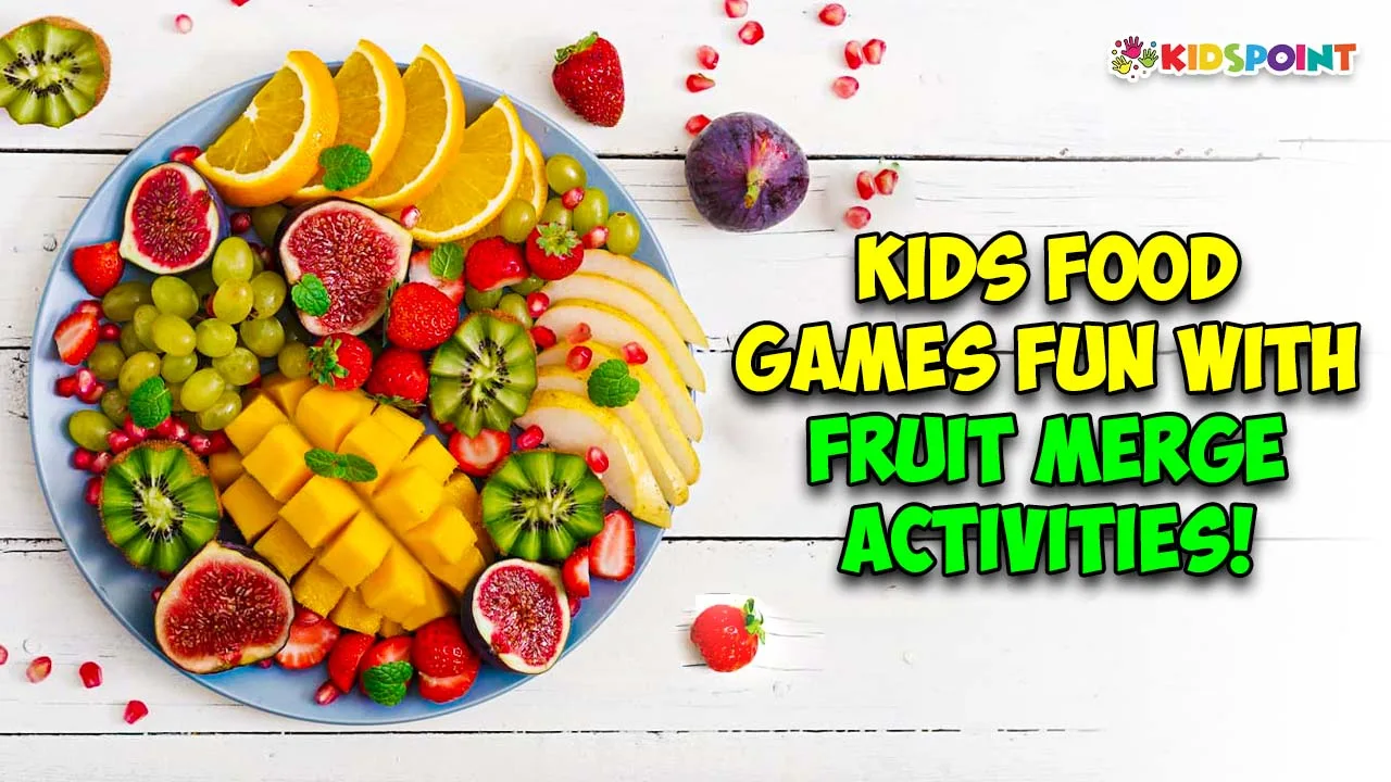 kids food games fun with fruit merge activities!