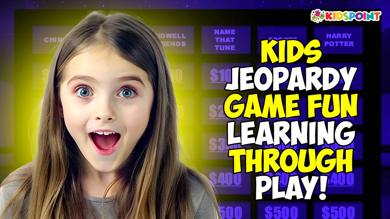 kids jeopardy game fun learning through play!