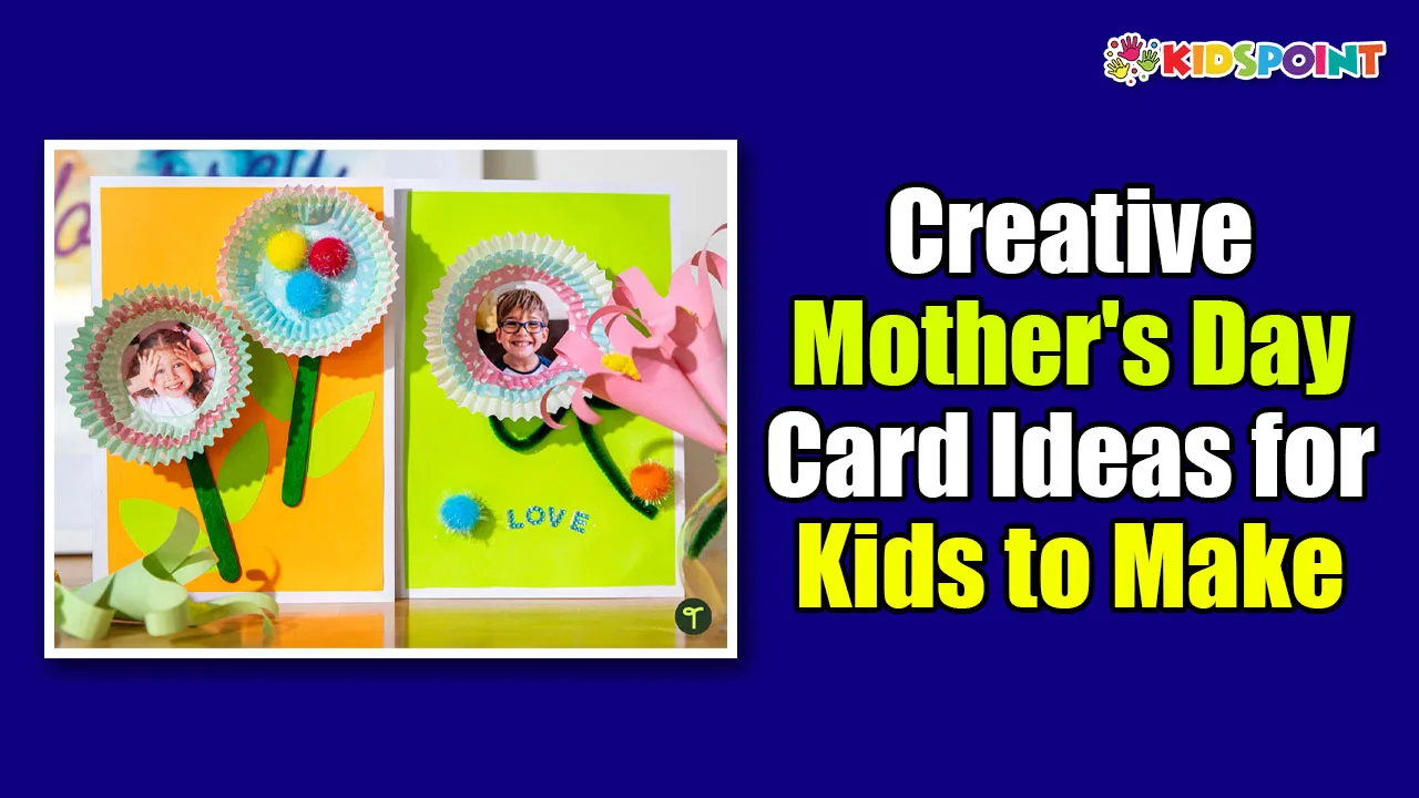 creative mother's day card ideas for kids to make