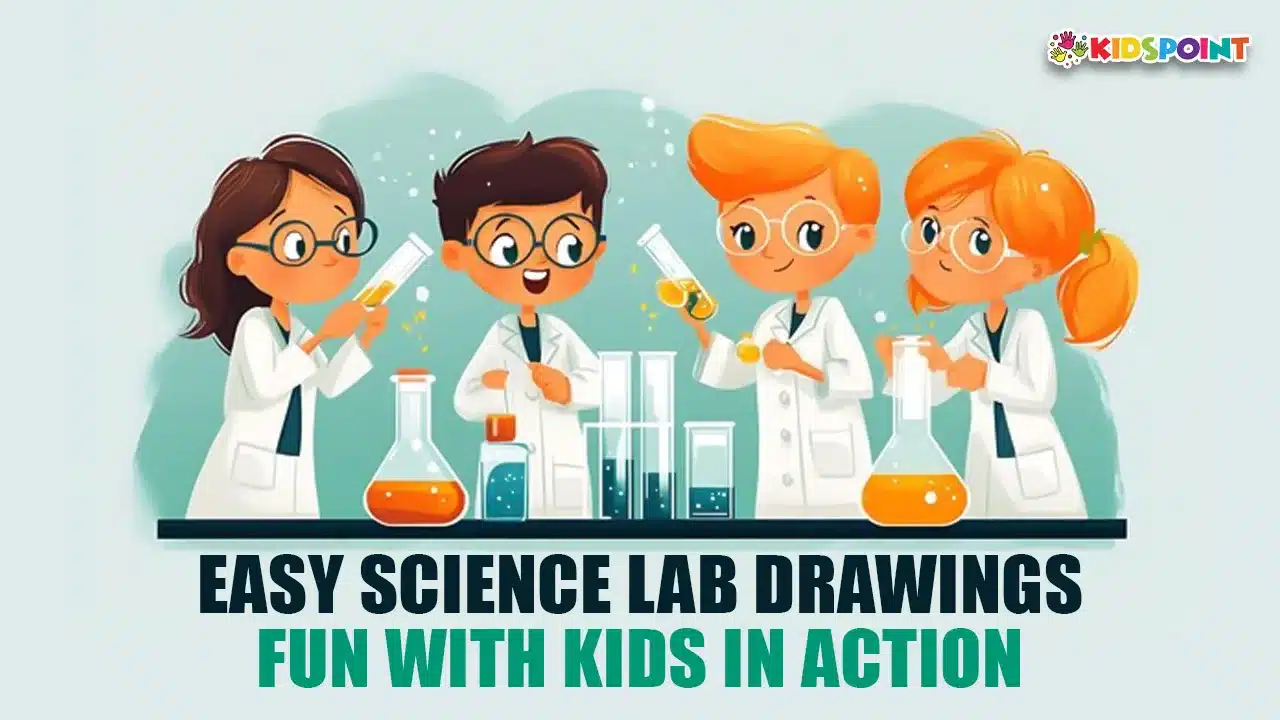 easy science lab drawings fun with kids in action