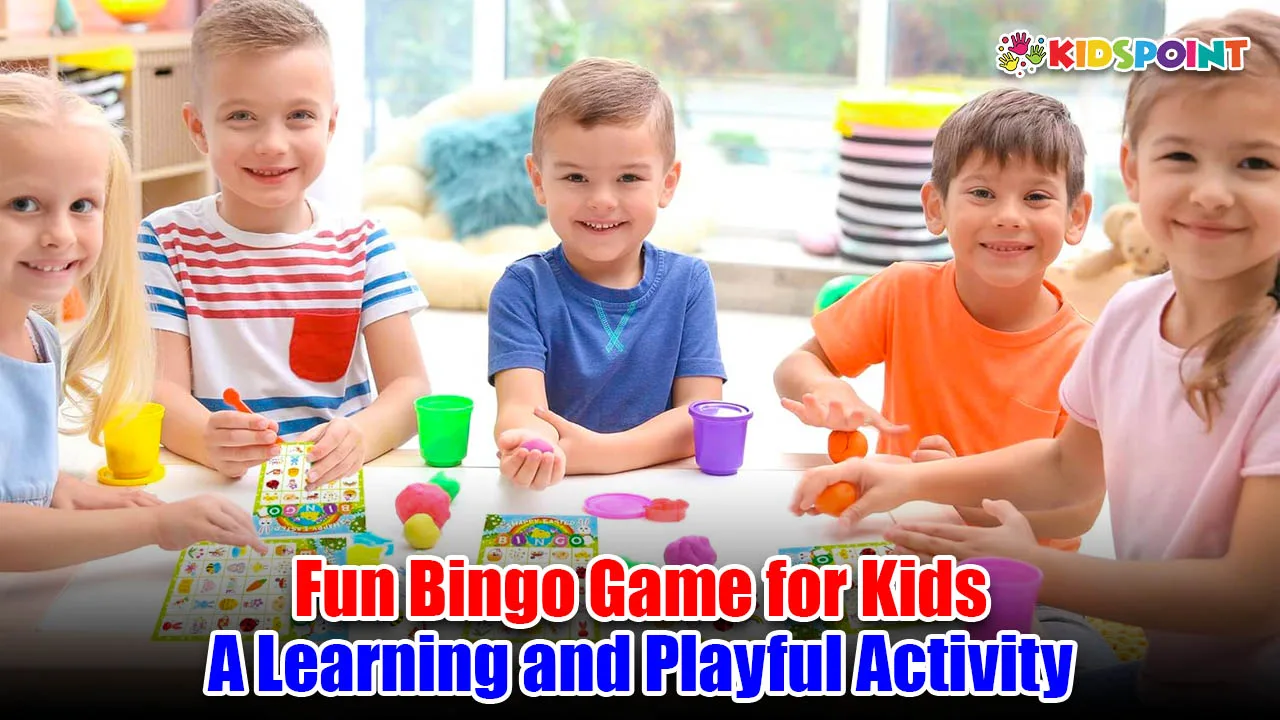 fun bingo game for kids a learning and playful activity