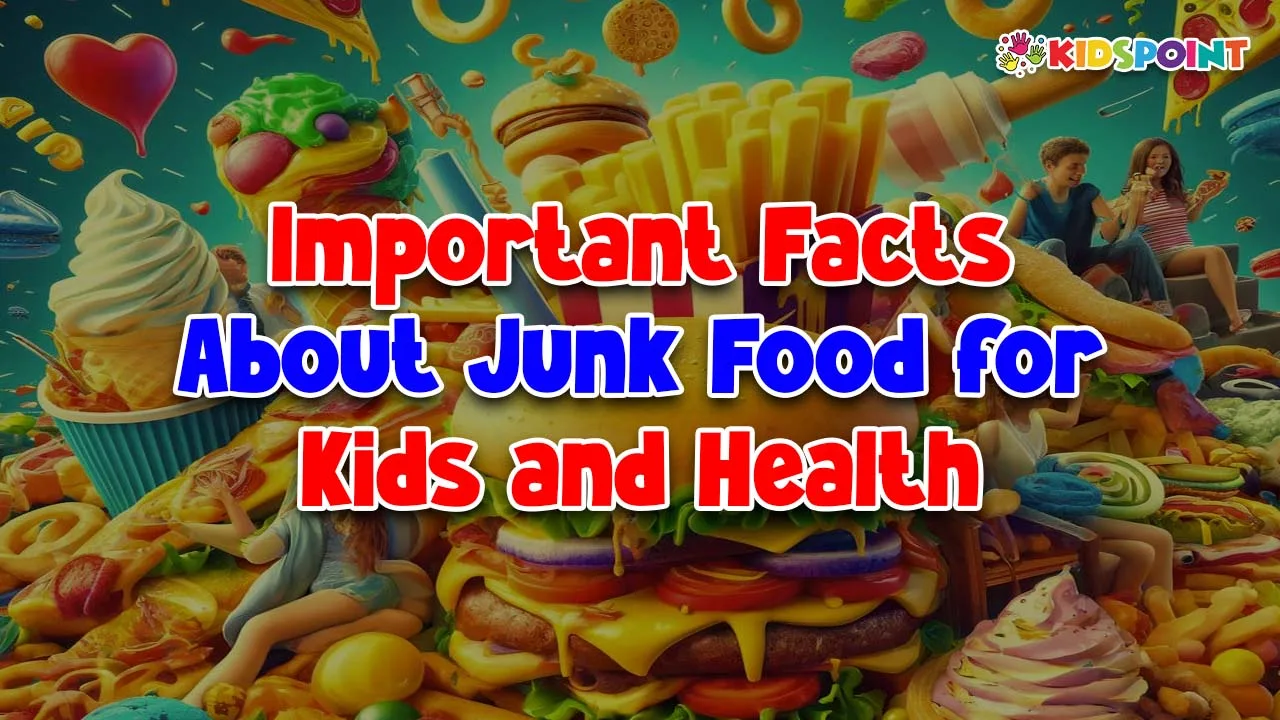 important facts about junk food for kids and health