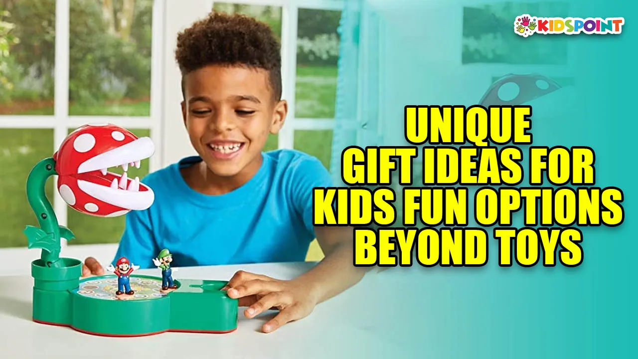 unique gift ideas for kids fun options beyond toys