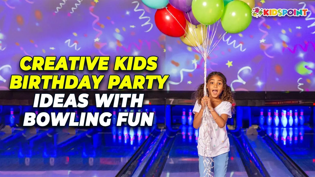 creative kids birthday party ideas with bowling fun