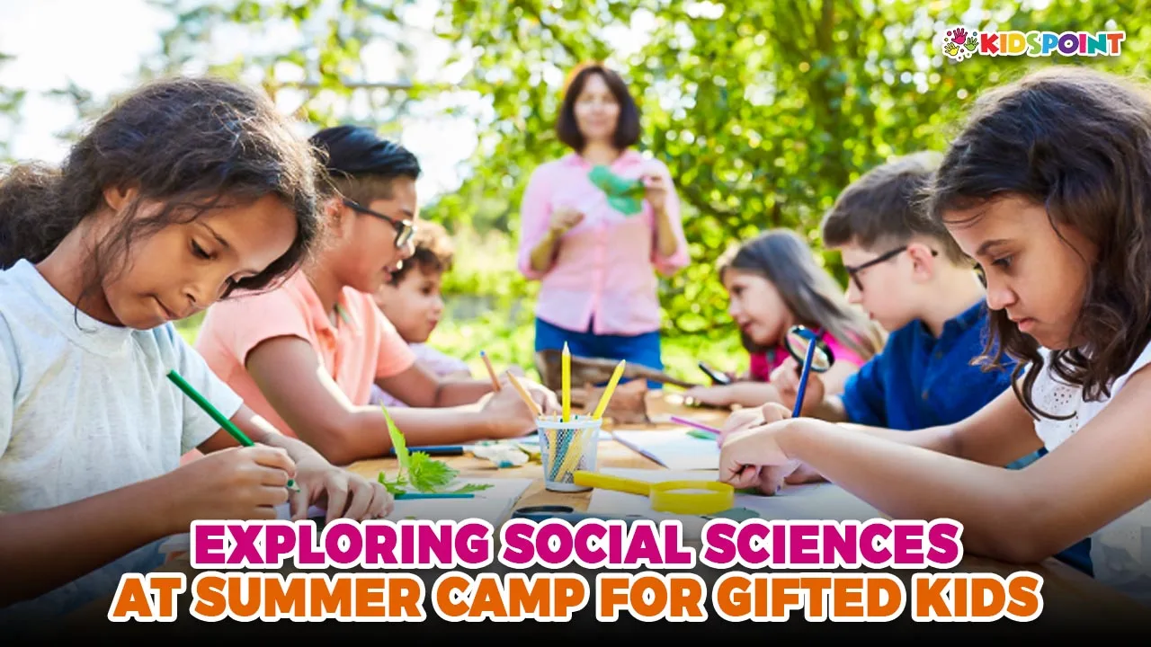 exploring social sciences at summer camp for gifted kids