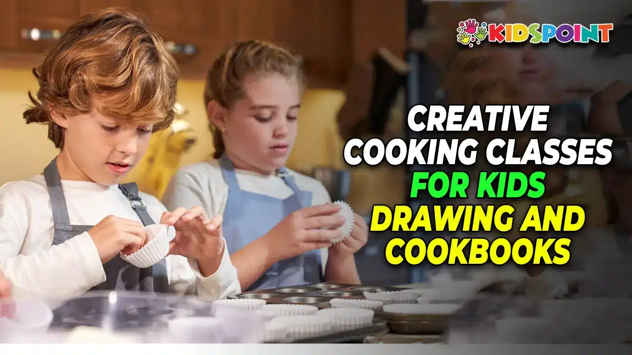 creative cooking classes for kids drawing and cookbooks