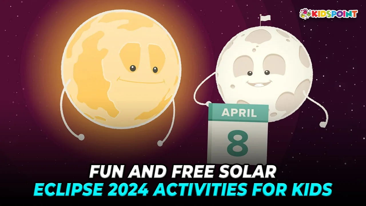 fun and free solar eclipse 2024 activities for kids