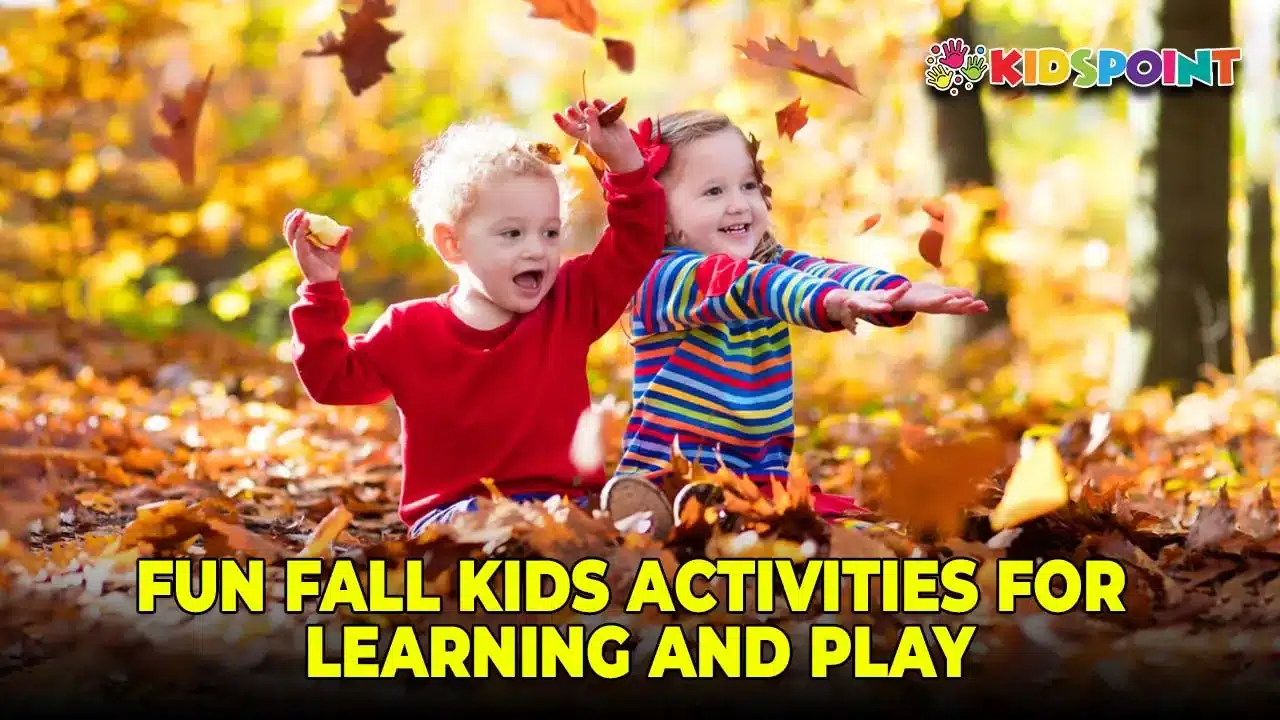 fun fall kids activities for learning and play