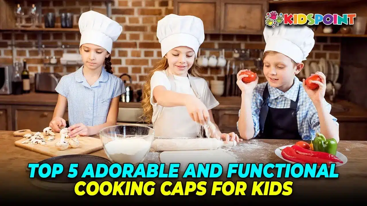 top 5 adorable and functional cooking caps for kids