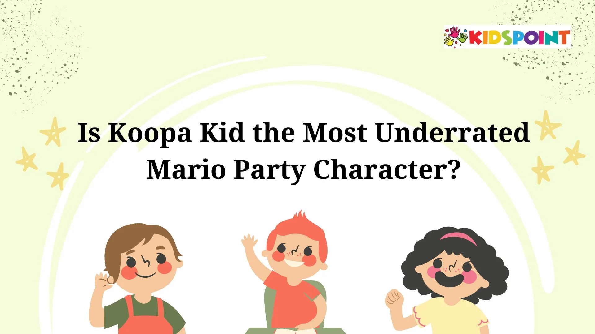 Is Koopa Kid the Most Underrated Mario Party Character?