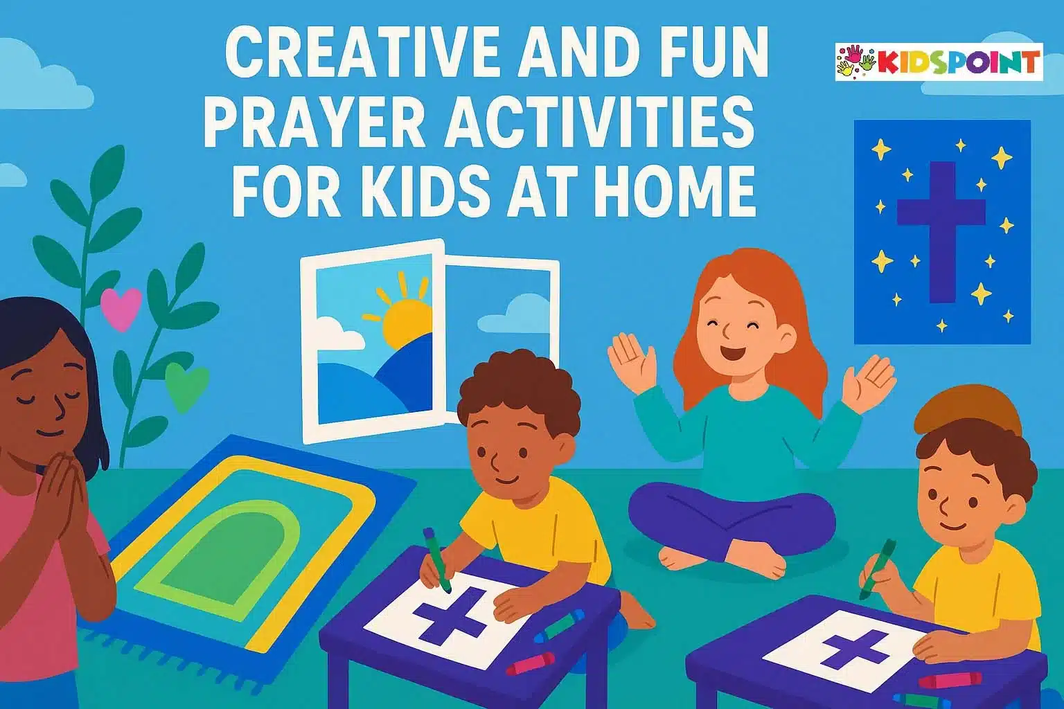 Creative and Fun Prayer Activities for Kids at Home