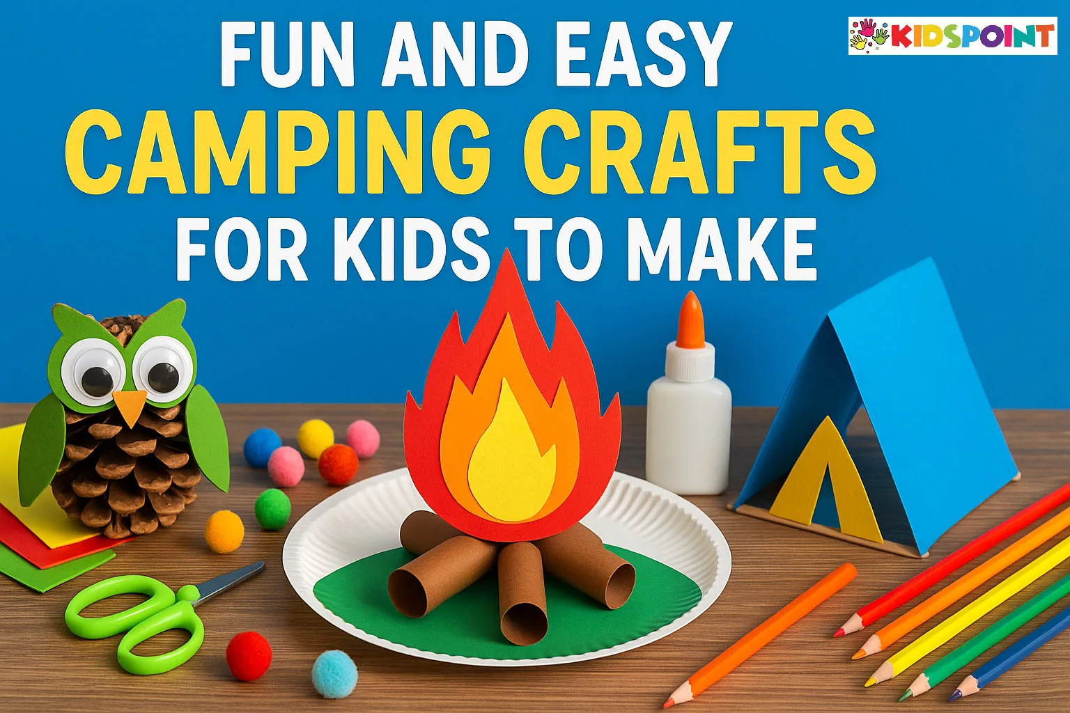 Fun and Easy Camping Crafts for Kids to Make