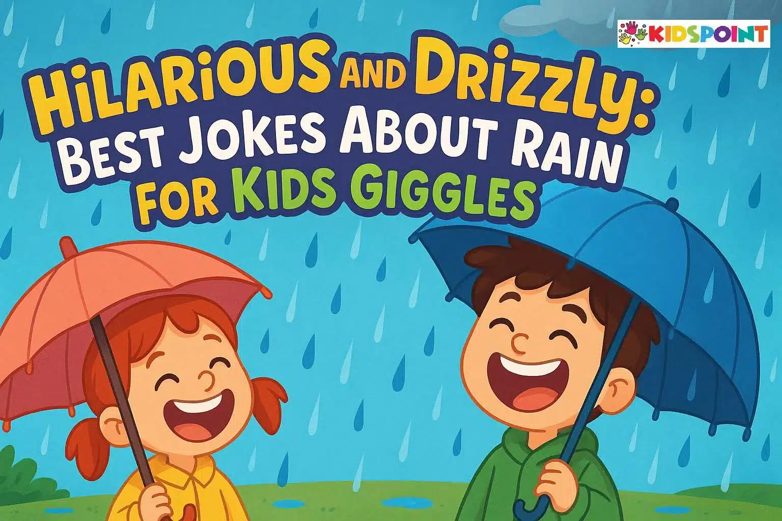 Hilarious and Drizzly: Best Jokes About Rain for Kids Giggles