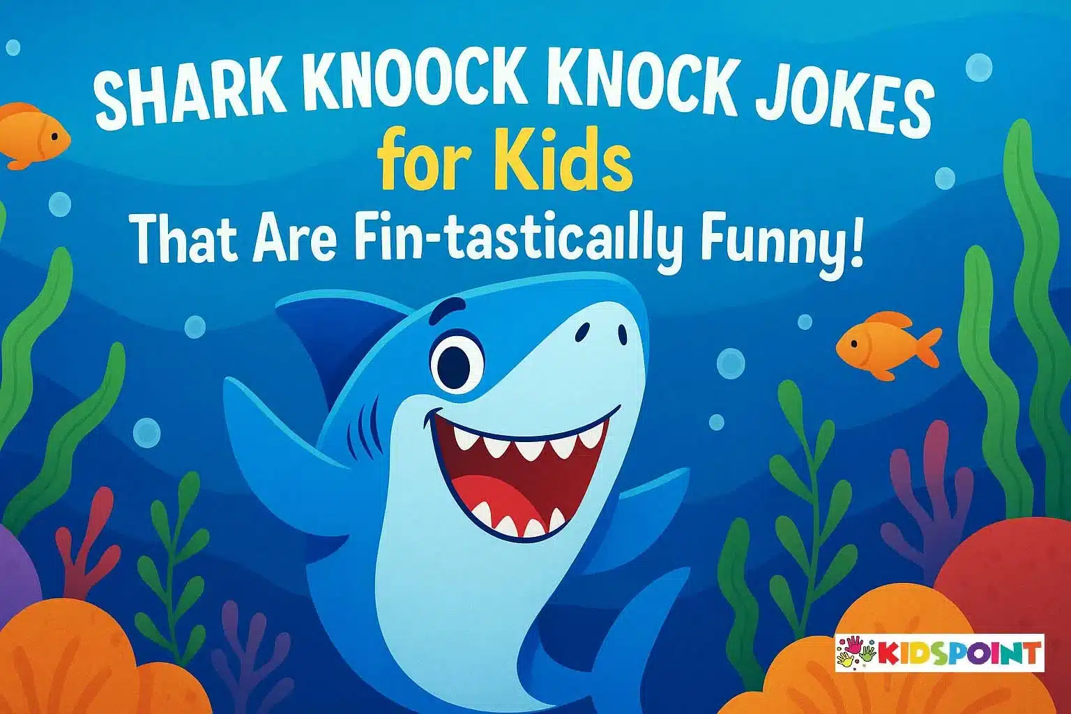 Shark Knock Knock Jokes for Kids That Are Fin-tastically Funny!