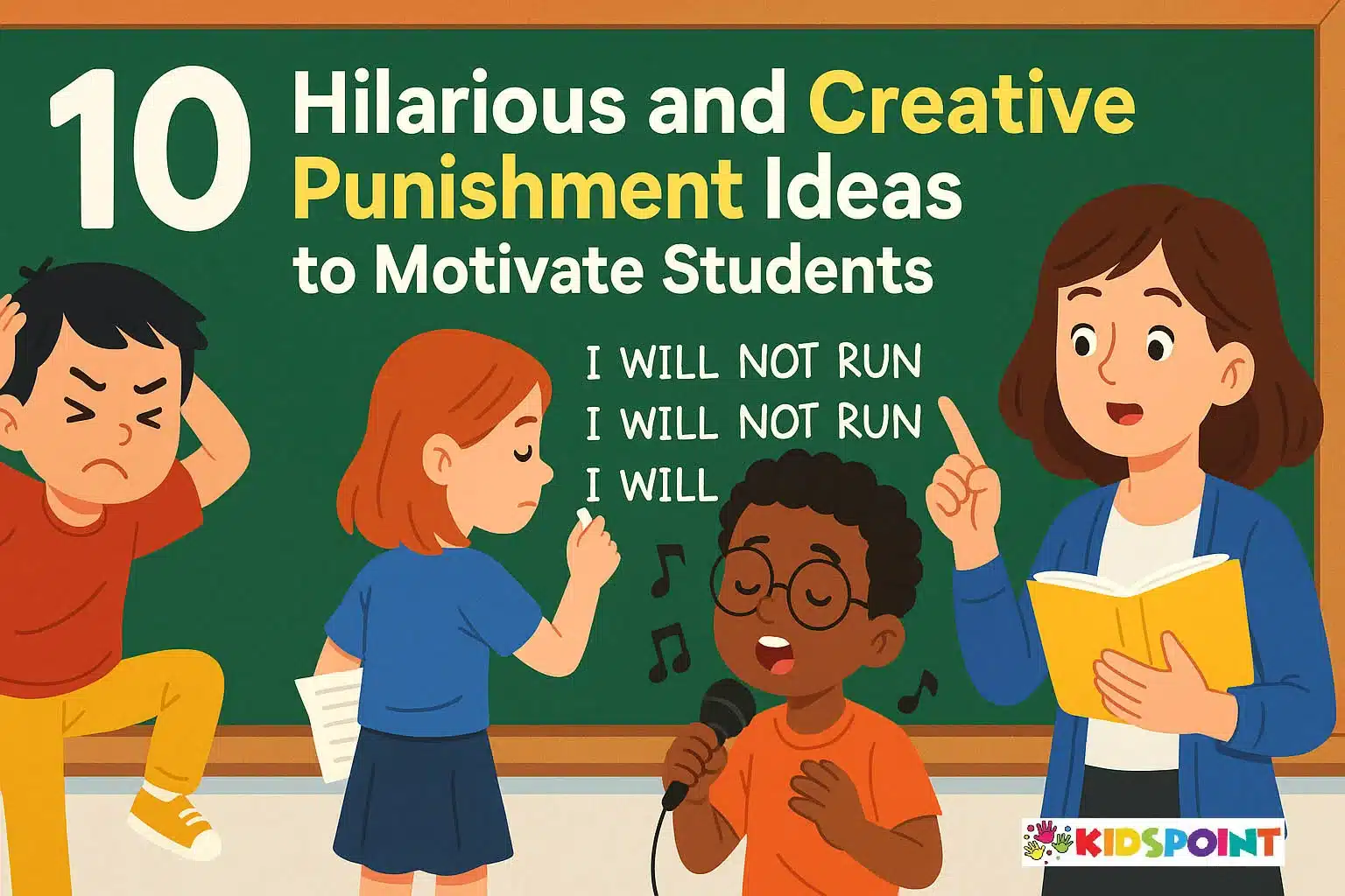 10 Hilarious and Creative Punishment Ideas to Motivate Students