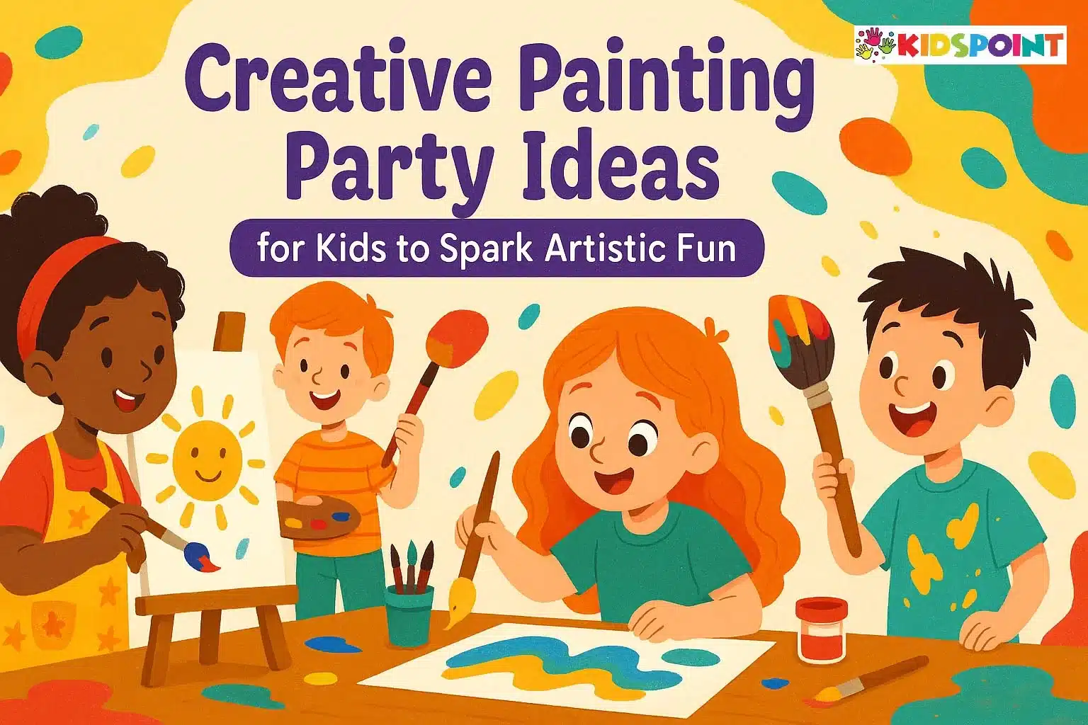 Creative Painting Party Ideas for Kids to Spark Artistic Fun