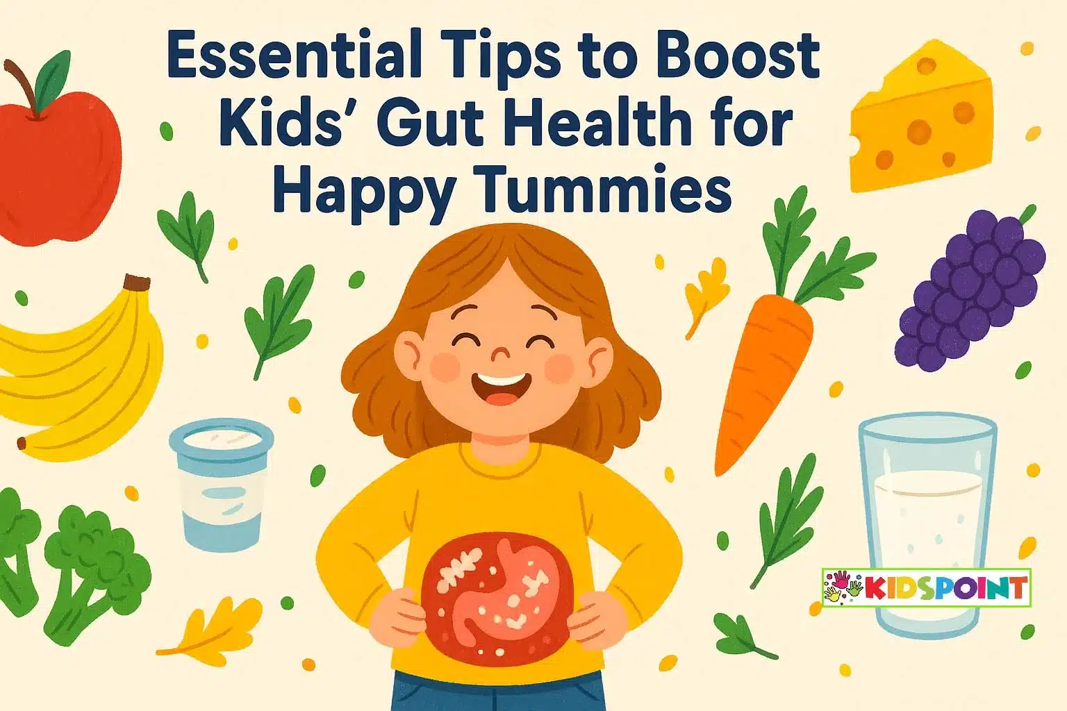 Essential Tips to Boost Kids’ Gut Health for Happy Tummies