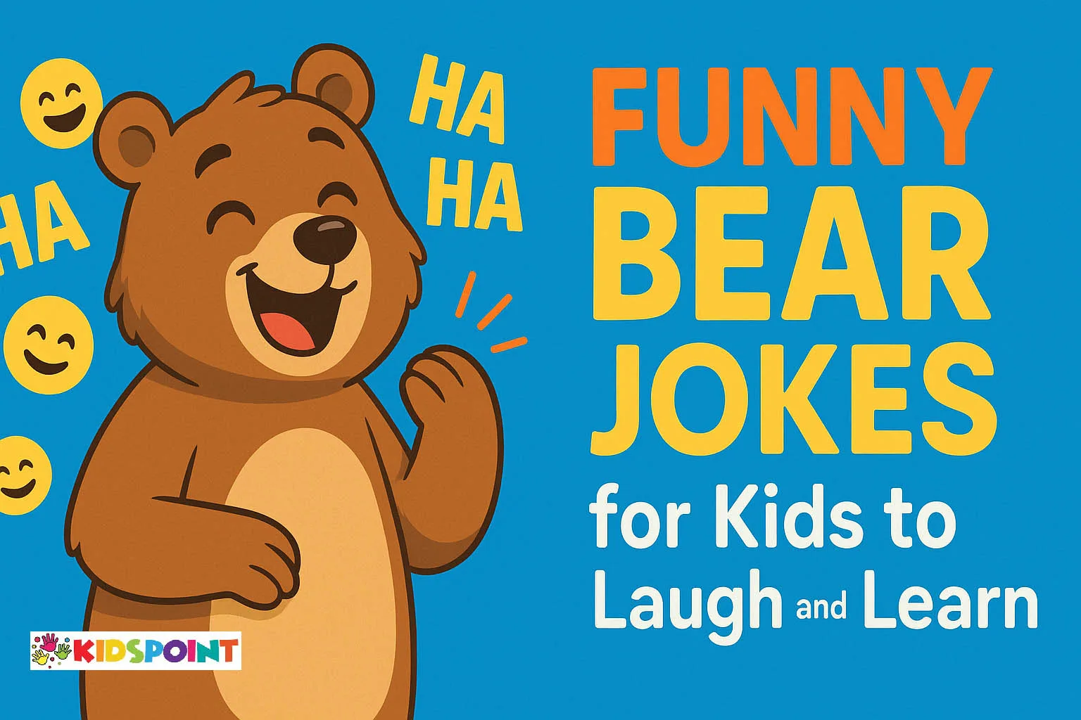 Funny Bear Jokes for Kids to Laugh and Learn
